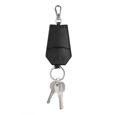 Logotrade promotional giveaway image of: SP Tula RCS certified recycled PU key holder and pen set