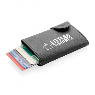 Logo trade corporate gifts image of: C-Secure RFID card holder & wallet