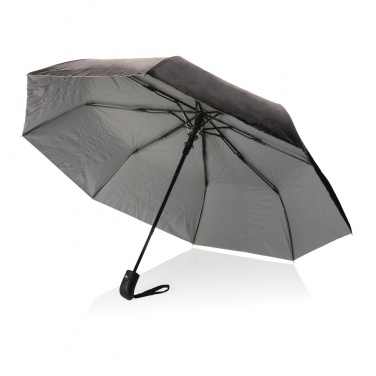 Logotrade promotional gift picture of: 21" Impact AWARE™ RPET 190T Pongee dual colour mini umbrella