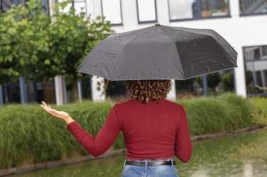 Logo trade advertising product photo of: 21" Impact AWARE™ RPET 190T Pongee dual colour mini umbrella