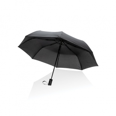 Logo trade promotional merchandise picture of: 21" Impact AWARE™ RPET 190T mini auto open umbrella