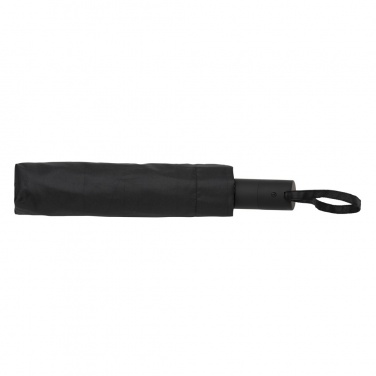 Logo trade business gift photo of: 21" Impact AWARE™ RPET 190T mini auto open umbrella