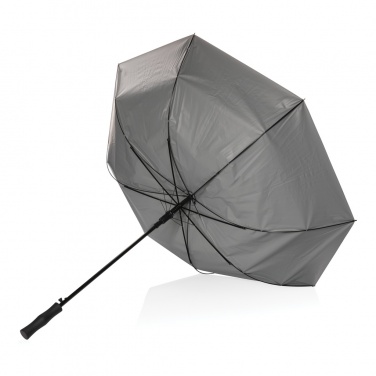 Logo trade promotional items image of: 27" Impact AWARE™ RPET 190T dual colour auto open umbrella