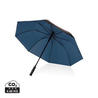 Logotrade advertising products photo of: 27" Impact AWARE™ RPET 190T dual colour auto open umbrella