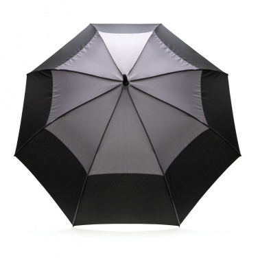 Logo trade advertising products picture of: 27" Impact AWARE™ RPET 190T auto open stormproof umbrella