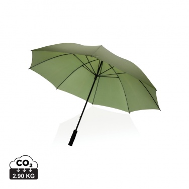 Logo trade promotional products image of: 30" Impact AWARE™ RPET 190T Storm proof umbrella