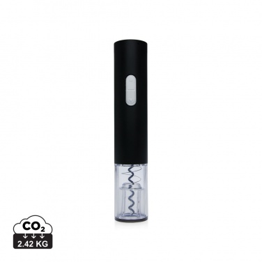 Logo trade promotional giveaways image of: Electric wine opener - battery operated