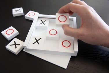 Logo trade promotional products image of: Deluxe Tic Tac Toe game