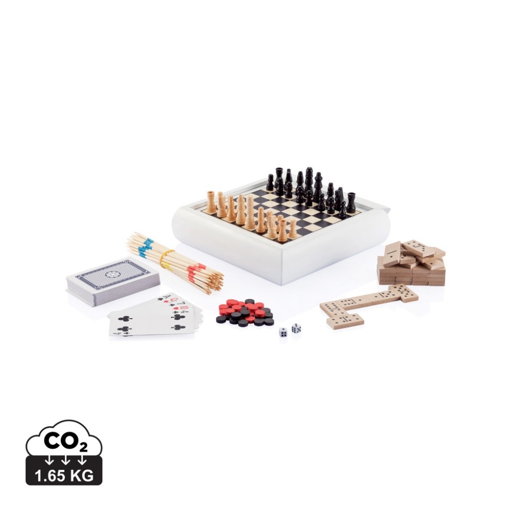 Logotrade promotional item picture of: 5 in 1 game set