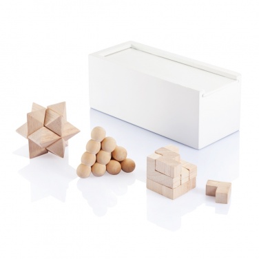 Logotrade promotional giveaways photo of: 3 pcs brain teaser set
