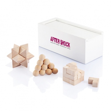 Logo trade advertising products picture of: 3 pcs brain teaser set