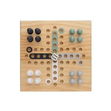 Logo trade promotional products picture of: Claire wooden Ludo game