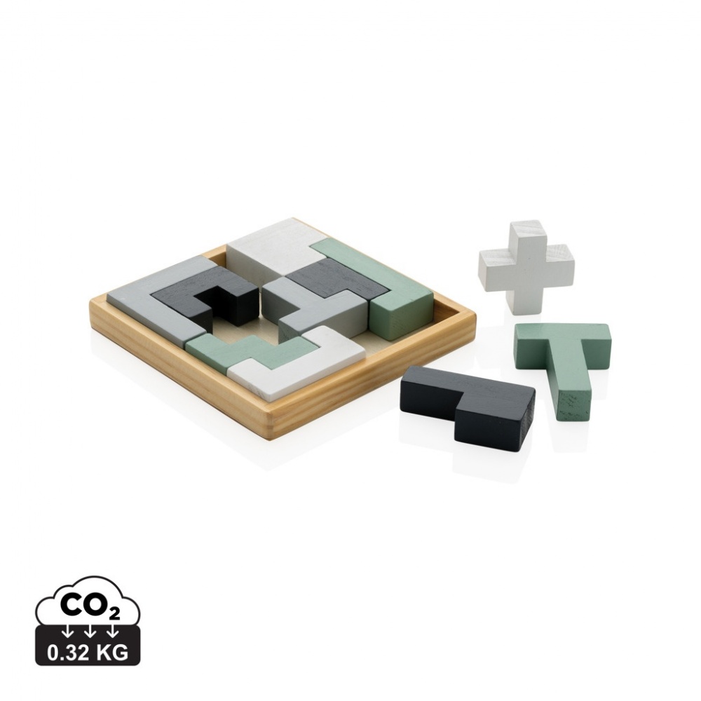 Logotrade corporate gift image of: Cree wooden puzzle