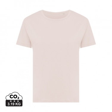 Logo trade promotional giveaways image of: Iqoniq Yala women lightweight recycled cotton t-shirt