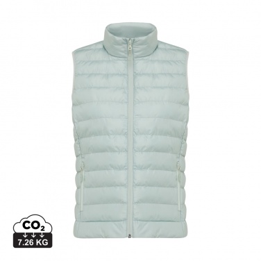 Logo trade promotional merchandise image of: Iqoniq Meru women recycled polyester bodywarmer