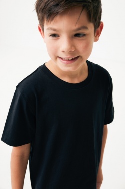 Logo trade advertising products image of: Iqoniq Koli kids lightweight recycled cotton t-shirt