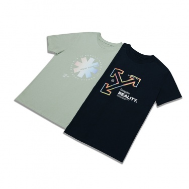 Logo trade corporate gifts image of: Iqoniq Bryce recycled cotton t-shirt