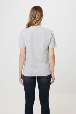 Logo trade promotional merchandise photo of: Iqoniq Manuel recycled cotton t-shirt undyed