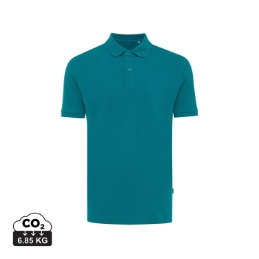Logo trade advertising products image of: Iqoniq Yosemite recycled cotton pique polo