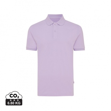 Logo trade corporate gifts image of: Iqoniq Yosemite recycled cotton pique polo