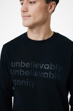 Logo trade promotional products image of: Iqoniq Zion recycled cotton crew neck