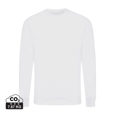 Logo trade promotional giveaway photo of: Iqoniq Zion recycled cotton crew neck