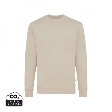 Logo trade promotional merchandise photo of: Iqoniq Zion recycled cotton crew neck