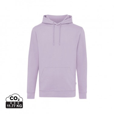 Logo trade corporate gifts image of: Iqoniq Jasper recycled cotton hoodie