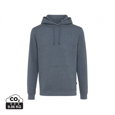 Logo trade promotional giveaway photo of: Iqoniq Torres recycled cotton hoodie undyed