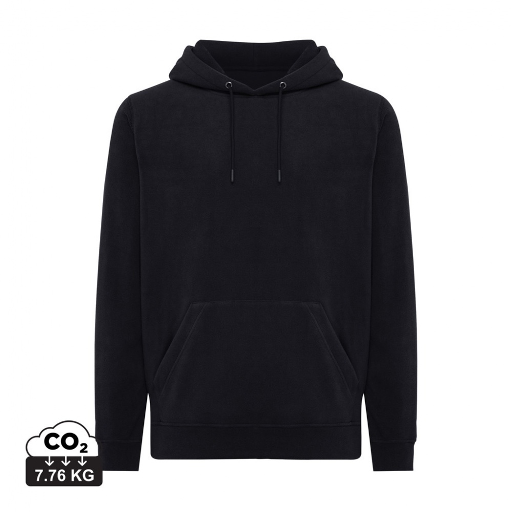 Logotrade promotional giveaway picture of: Iqoniq Trivor recycled polyester microfleece hoodie