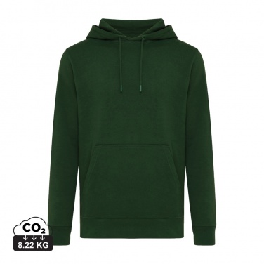 Logo trade promotional giveaway photo of: Iqoniq Rila lightweight recycled cotton hoodie