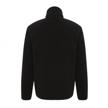 Logo trade promotional merchandise photo of: Iqoniq Diran recycled polyester pile fleece jacket