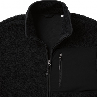 Logo trade promotional gifts image of: Iqoniq Diran recycled polyester pile fleece jacket