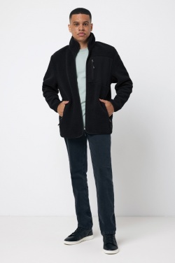 Logo trade promotional item photo of: Iqoniq Diran recycled polyester pile fleece jacket