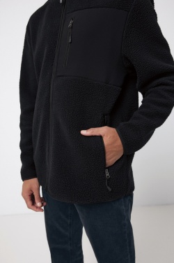 Logo trade advertising products picture of: Iqoniq Diran recycled polyester pile fleece jacket