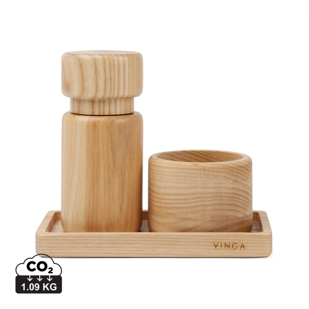 Logotrade corporate gift picture of: VINGA Retro salt & pepper set