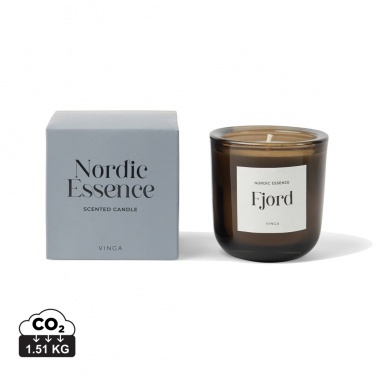 Logo trade advertising product photo of: Nordic essence scented soy wax candle small