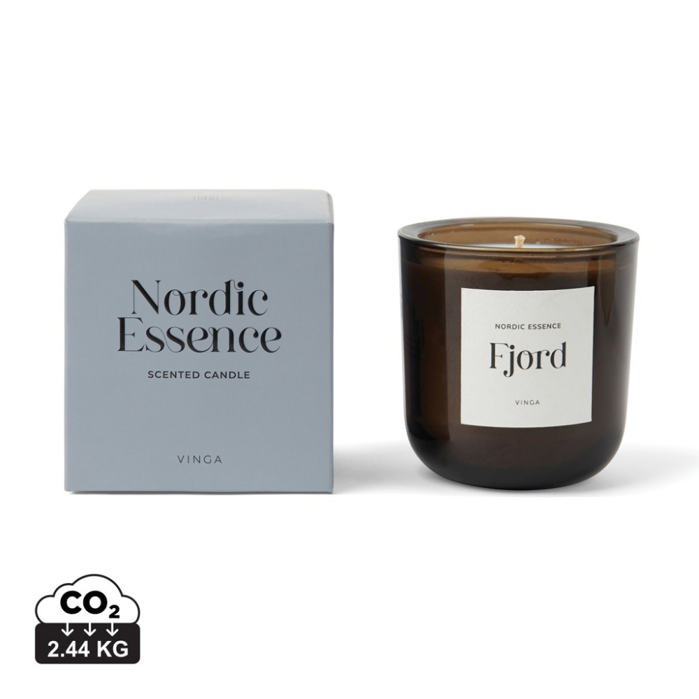 Logo trade promotional gift photo of: Nordic essence scented candle large