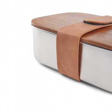 Logo trade promotional products image of: VINGA Ciro RCS recycled steel lunch box