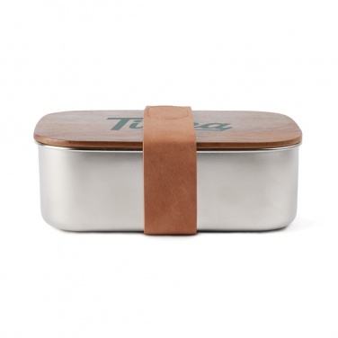 Logo trade promotional merchandise image of: VINGA Ciro RCS recycled steel lunch box