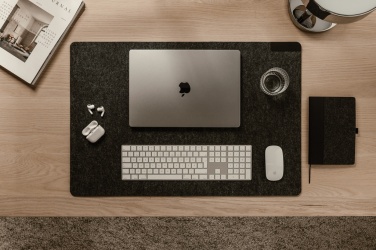 Logotrade promotional merchandise picture of: VINGA Albon GRS recycled felt desk pad