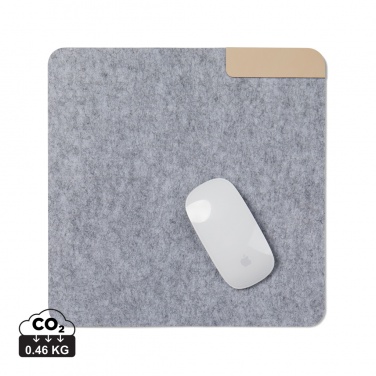 Logotrade promotional gifts photo of: VINGA Albon GRS recycled felt mouse pad