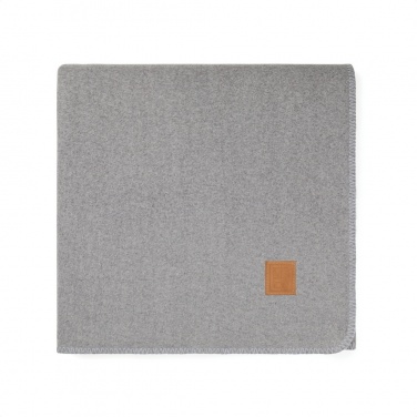 Logo trade promotional gifts picture of: VINGA Moulton GRS RPET blanket
