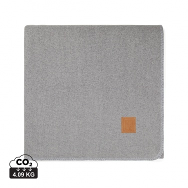 Logo trade advertising products picture of: VINGA Moulton GRS RPET blanket