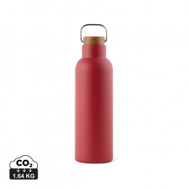 Logo trade promotional products picture of: VINGA Ciro RCS recycled vacuum bottle 800ml