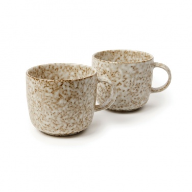 Logo trade promotional giveaways picture of: VINGA Nuvem stoneware mug, 2 pcs set