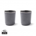 VINGA Nomimono stoneware mug, 2 pcs set, black