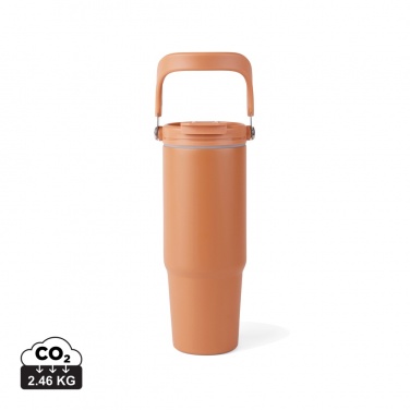 Logo trade business gifts image of: VINGA Eos trek RCS recycled SS 880 ML thermos bottle