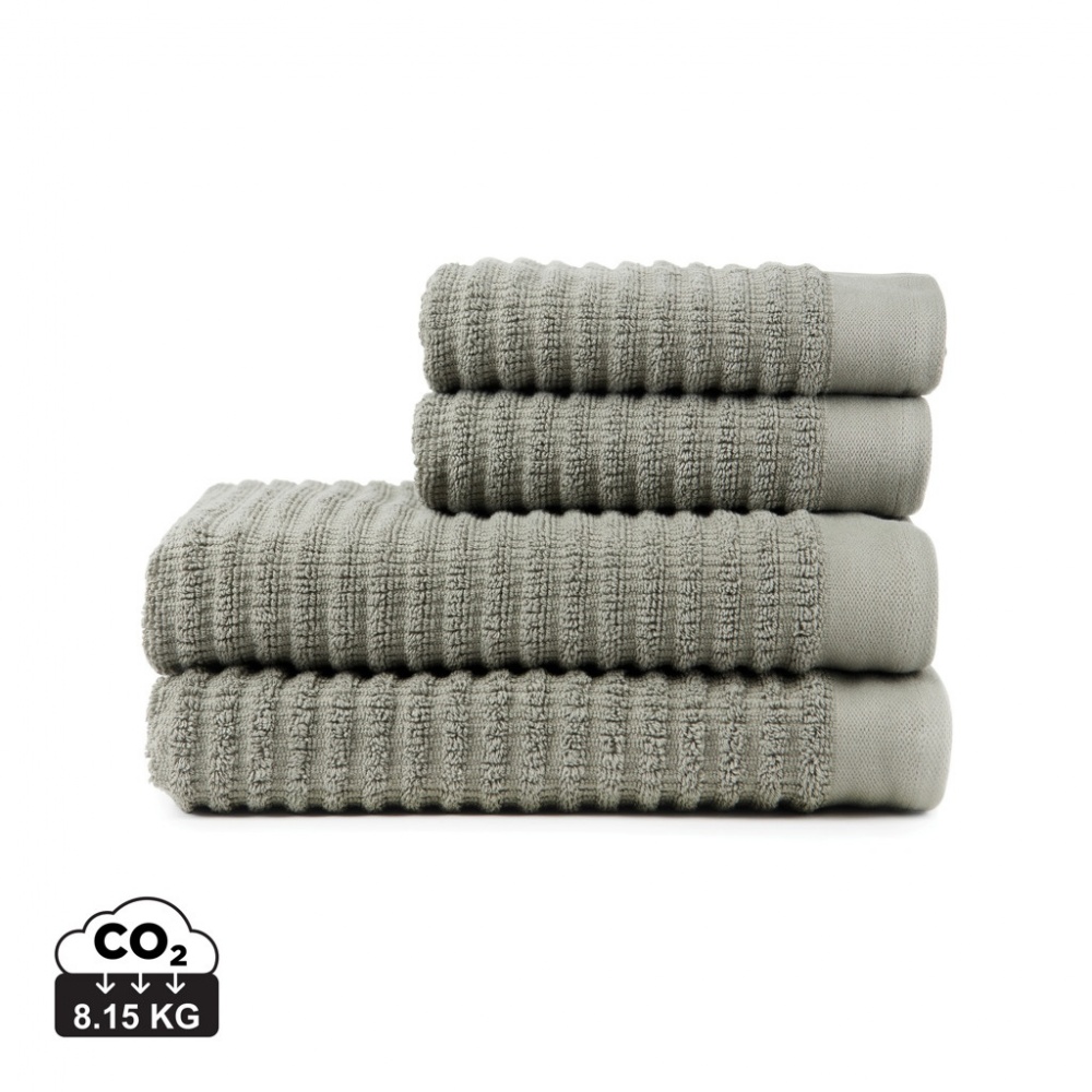 Logo trade corporate gift photo of: VINGA Landro towel, 4 pcs set