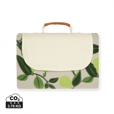 Logo trade promotional items image of: VINGA Daya GRS RPET picnic blanket